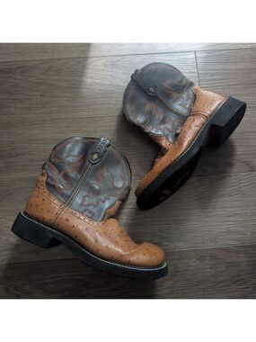 Justin | Gypsy Western Boot In Ostrich